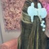 Pinza blanca pelo