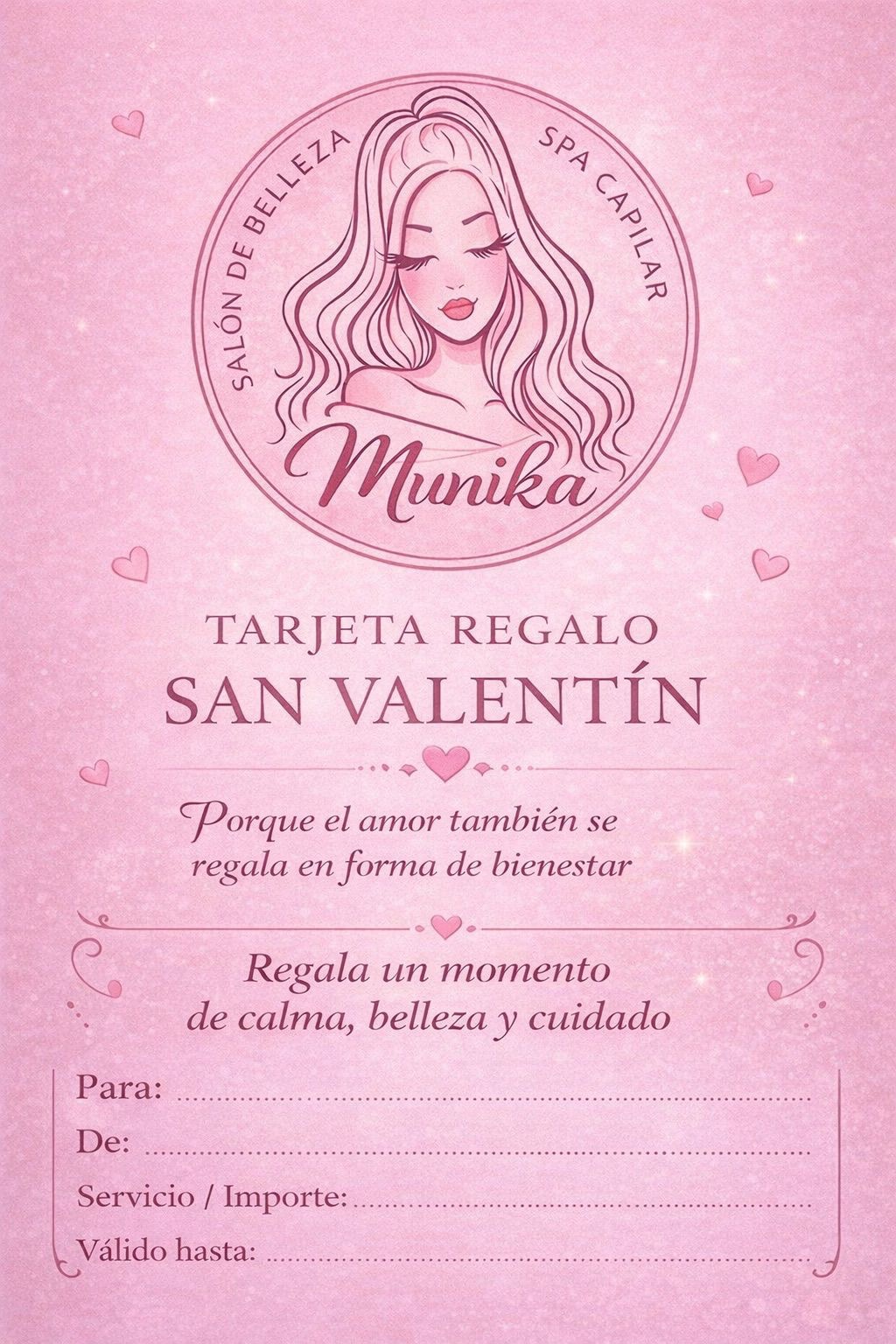 Tarjeta regalo san Valentín